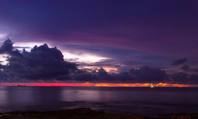 Night is Coming Fiery Backdrop