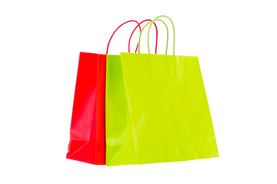 Shopping bags brightened