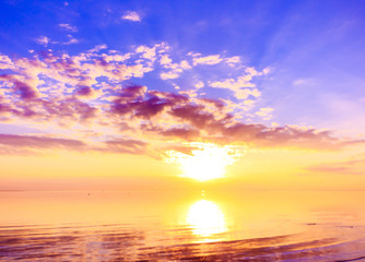 Obraz na płótnie Canvas Atmosphere Horizon Sun