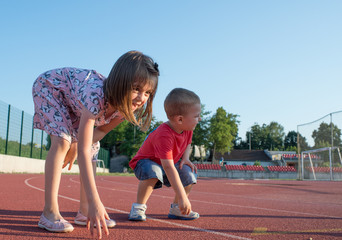 Naklejka premium childrens