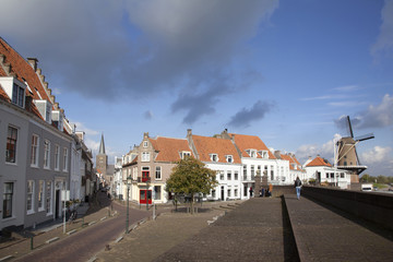 people visiting the old town of wijk bij duurstede