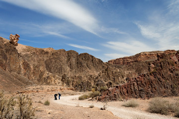 Valley of Castles in Sharyn Canyon