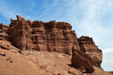 Fototapeta premium Valley of Castles in Sharyn Canyon