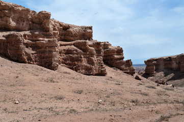 Valley of Castles in Sharyn Canyon