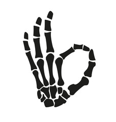 ok skeleton hand