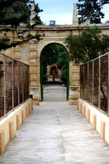 Gate  in the park