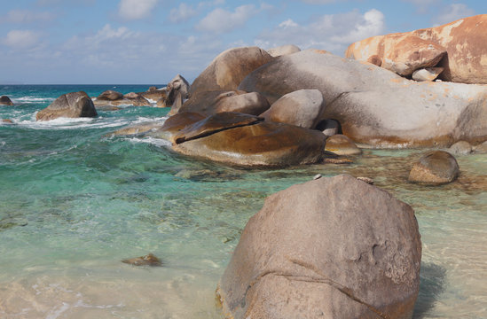 Huge boulders, Virgin Gorda, Tortola