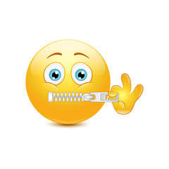 Emoticon zipping © jonatan08