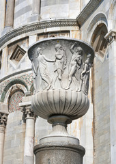 Pisa Duomo Cathedral ancient vase