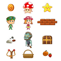 Game sprites element