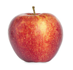 red apple isolated on white background