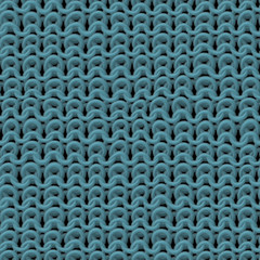 Wool knitting seamless generated texture