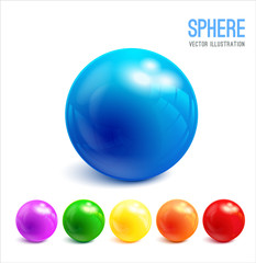 3d Sphere vector object