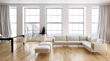 Fototapeta premium Living room