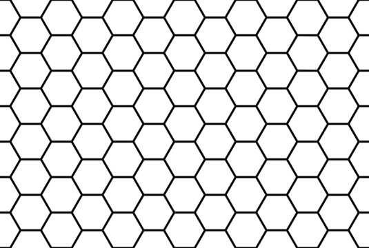 Abstract honeycomb seamless pattern © Mara Fribus