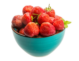 Strawberry in the bowl