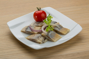Sliced herring