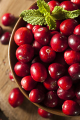 Raw Organic Red Cranberries