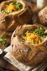 Homemade Broccoli and Cheddar Soup