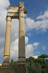 Fototapeta na wymiar Temple d'Apollon Sosianus à Rome - Italie