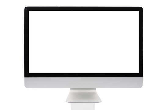 Computer screen isolated