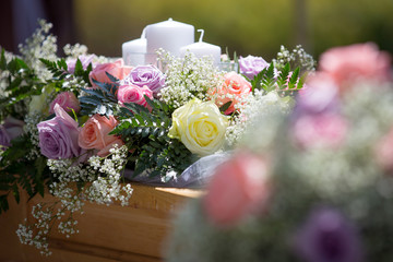 Wedding Table Flowers