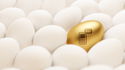Egg Contact Icon