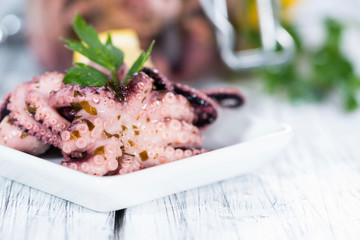 Homemade Octopus Salad