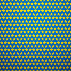 Ukrainian geometric seamless pattern. Vector set for patriotic