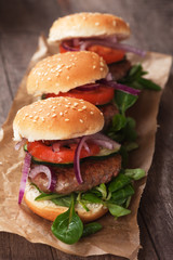 Mini hamburgers