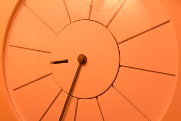Modern simple wall clock