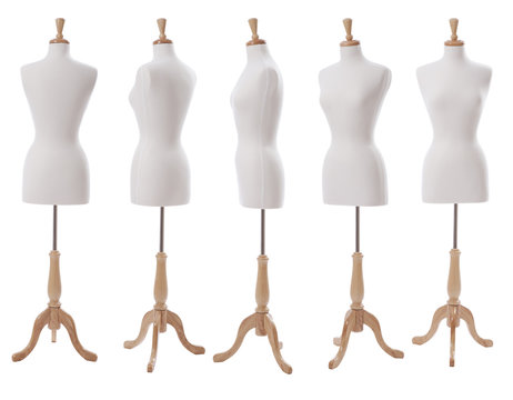 Dressmaker Mannequin Stock Illustration - Download Image Now