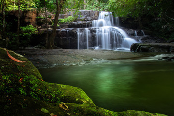 waterfall National Park i Thailand