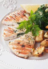 Stuffed chicken breast