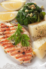 Grilled chicken breast