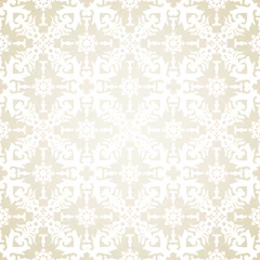 Kussenhoes Vector seamless pattern in Victorian style. © sam2211