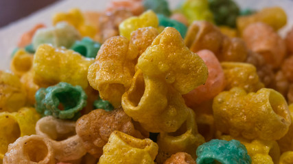 Ring shaped potato chips