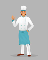 Male chef in uniform