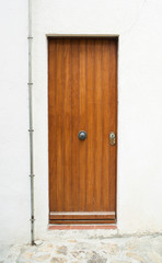 Wooden door