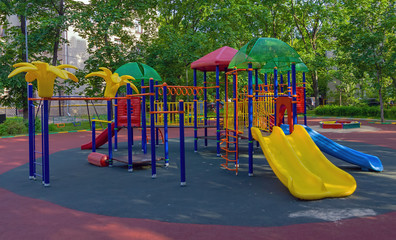 children playground in the park