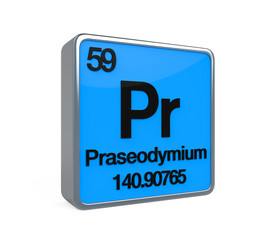 Praseodymium Element Periodic Table