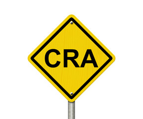 CRA Warning Sign