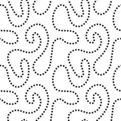 Abstract hand drawn seamless pattern.