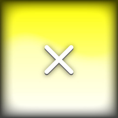 Obraz premium bouton web fermer