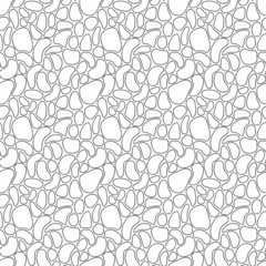 Abstract hand drawn seamless pattern.