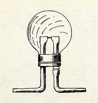 Lodygin's incandescent lamp