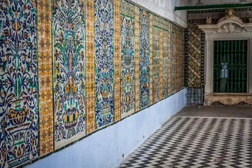 Cercles muraux Tunisie Tunisia. Kairouan - the Zaouia of Sidi Saheb ("The Barber's Mosq