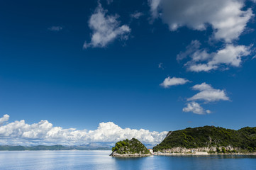 Small harbor in the Adriatic sea