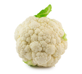 cauliflower isolated on white background