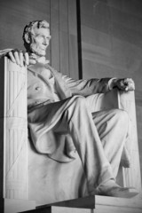 Abraham Lincoln statue, Lincoln memorial in Washington